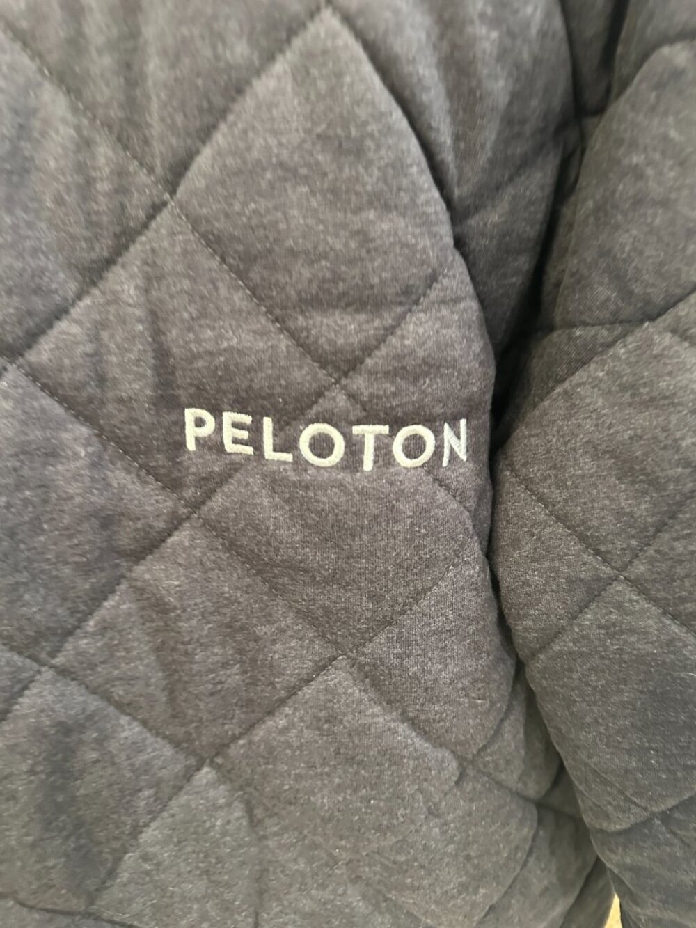 Peloton Gray Quilted Snap Button Jacket - Picture 8 of 10